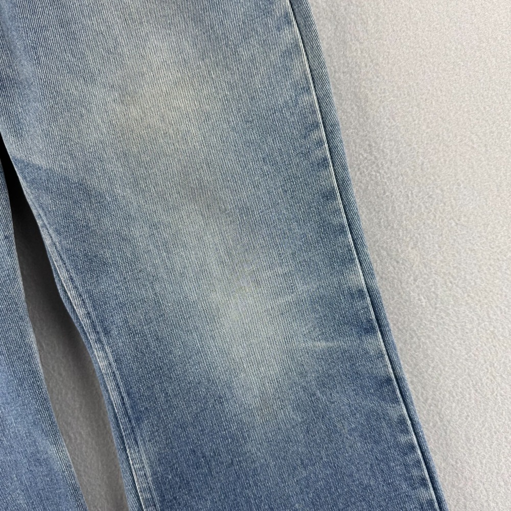Vintage 70s Jeans Mens (Fits 34x29) Blue Denim Faded Bootcut Scoville Zip USA - Picture 4 of 16